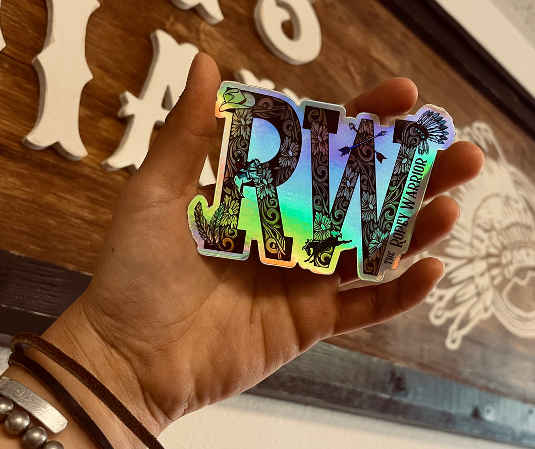 Leather Logo Sticker